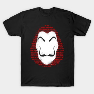 The mask of names T-Shirt